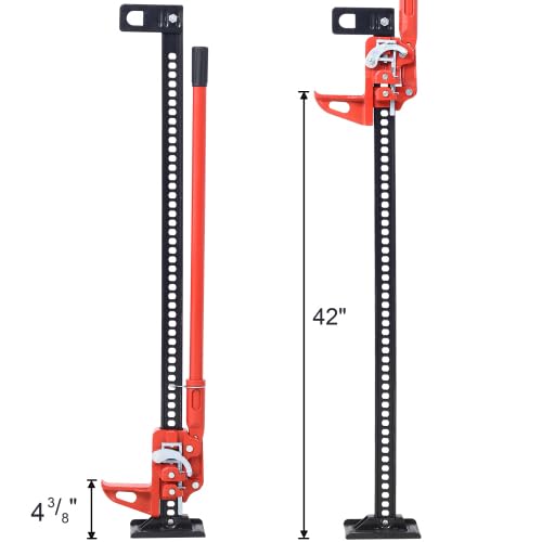48 inch 7000 lbs Capacity Red Farm Jack N23730