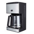 Black Stainless Steel 1.8L Drip Coffee Maker L84067