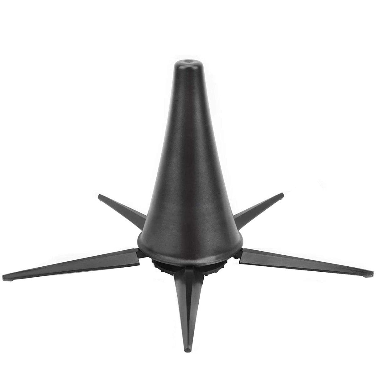 Black Portable Foldable Metal Clarinet Stand I24146