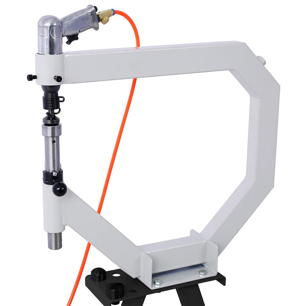 Pneumatic Planishing Hammer with Steel Frame Stand and Foot Pedal M386