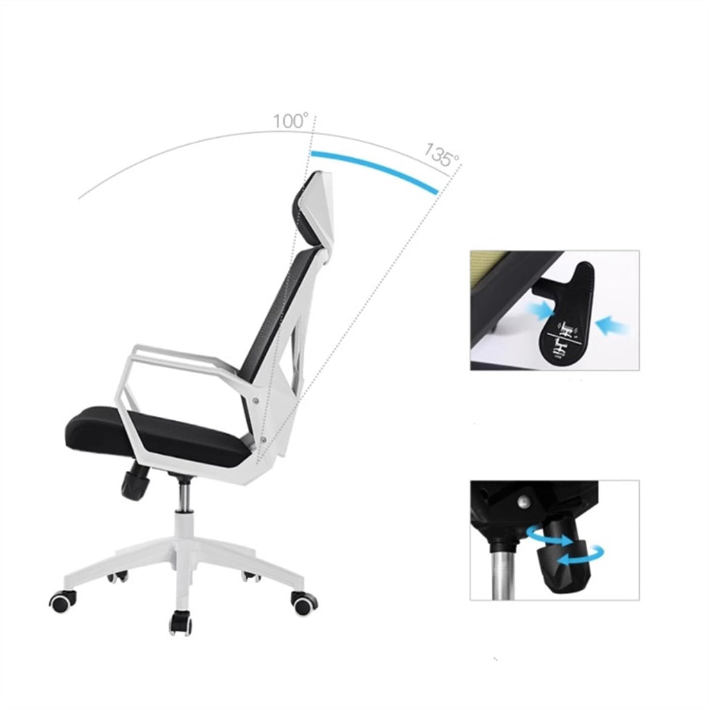 Ergonomic Mesh High Back Office Chair with Pillow T88735