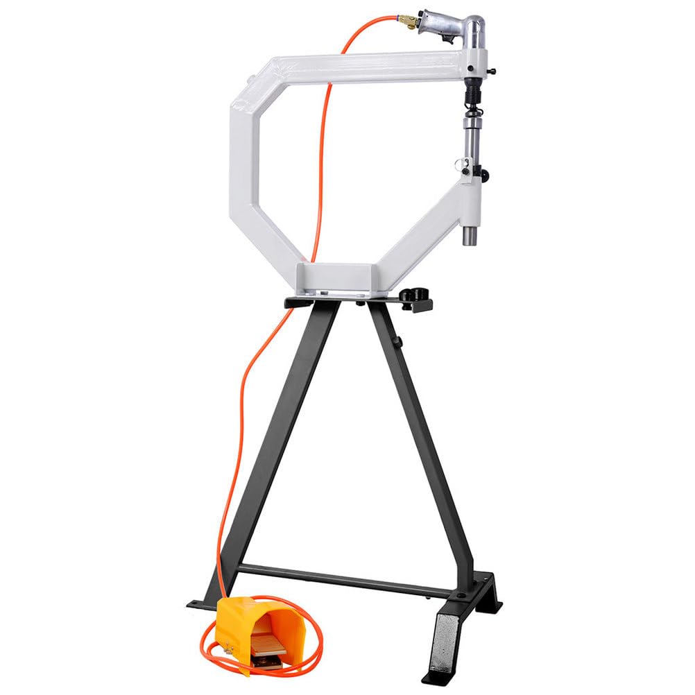 Pneumatic Planishing Hammer with Steel Frame Stand and Foot Pedal M386
