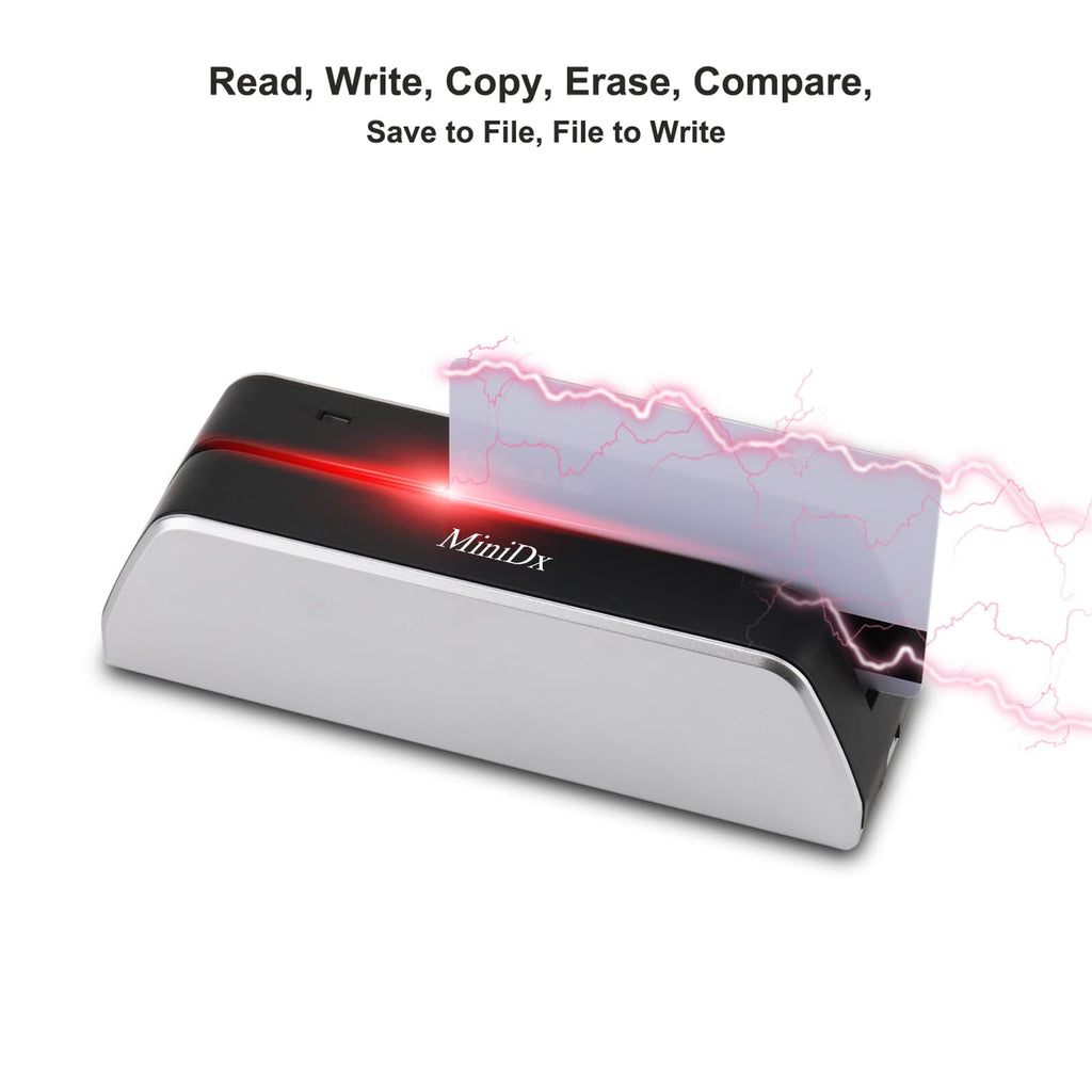 Bluetooth Magnetic Swipe Card Reader Writer Encoder 3-Track B8331