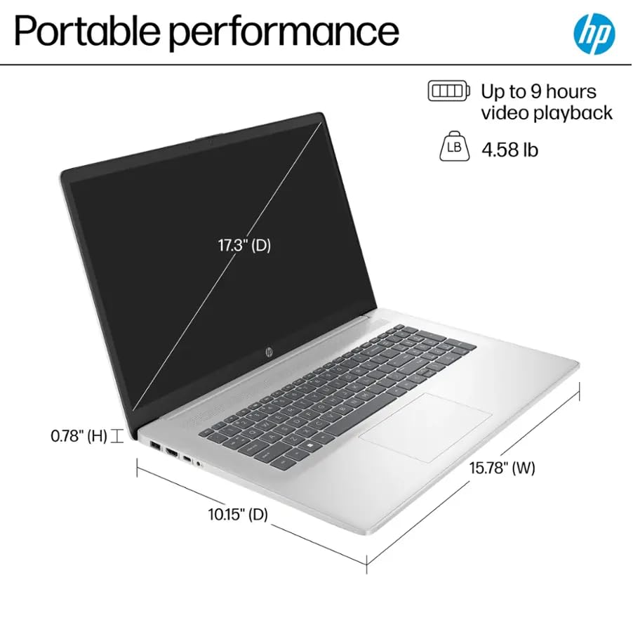 17.3" FHD 16GB RAM 512GB SSD AMD Ryzen 5 Laptop J590