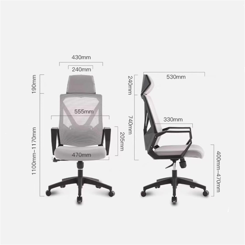 Ergonomic Mesh High Back Office Chair with Pillow T88735