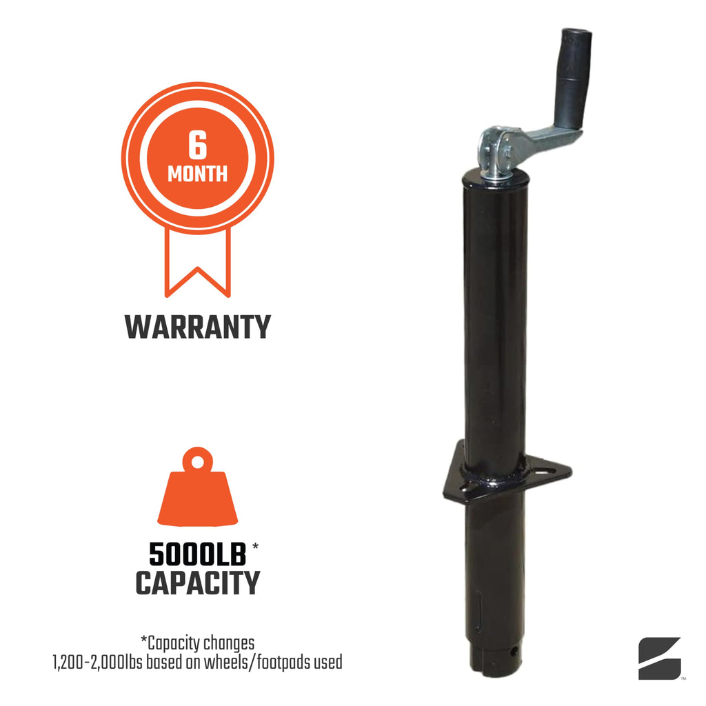 5000 lb Capacity Steel Trailer Jack N255