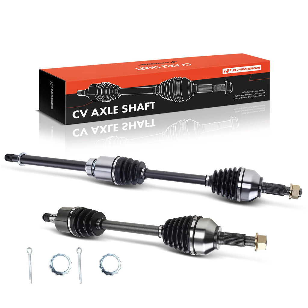 Set of 2 Front CV Axle Shaft Assembly W68376