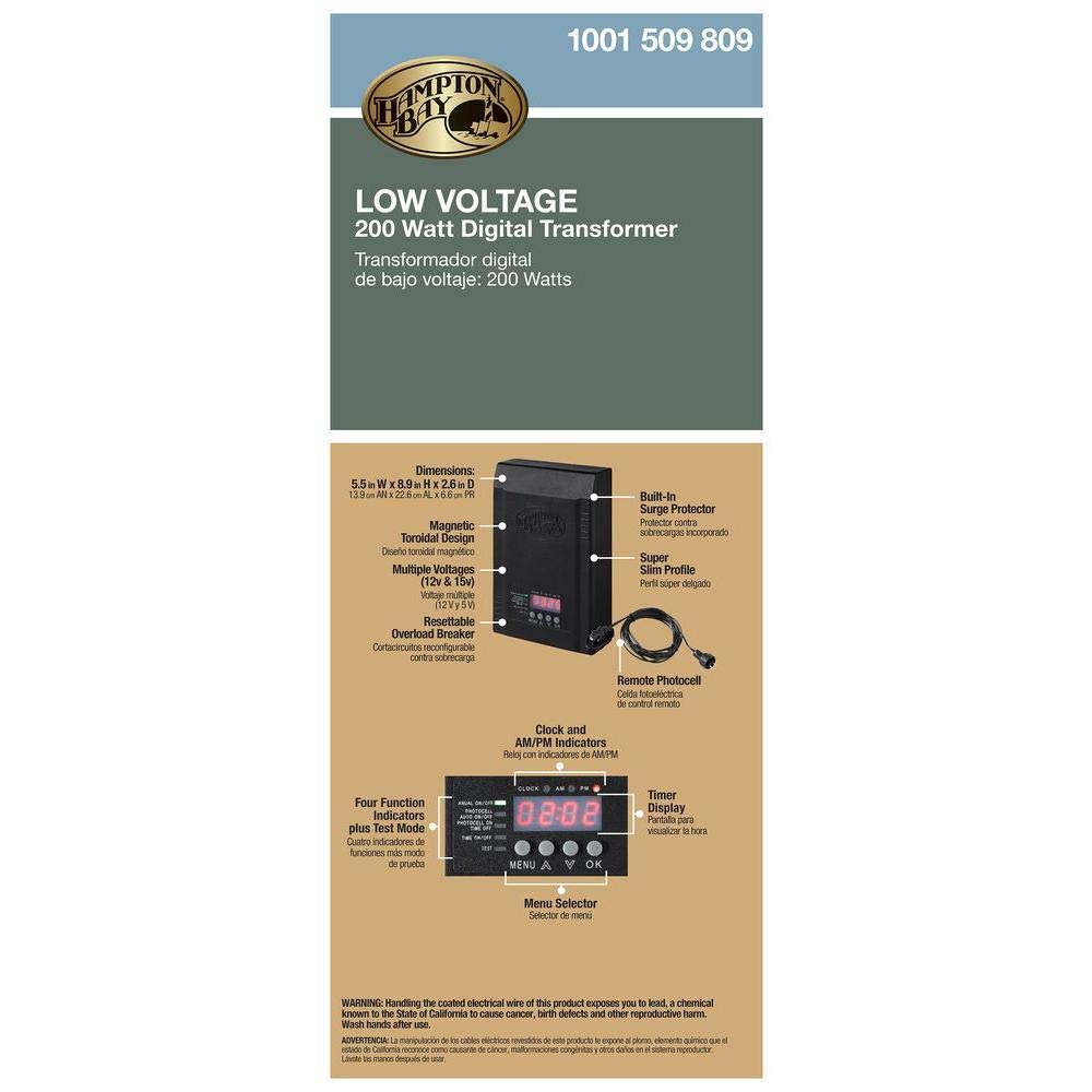200-Watt Low-Voltage Landscape Transformer L26477