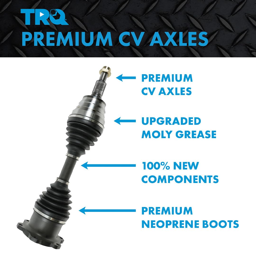 Front CV Axle Assembly Set 4 Piece U6973
