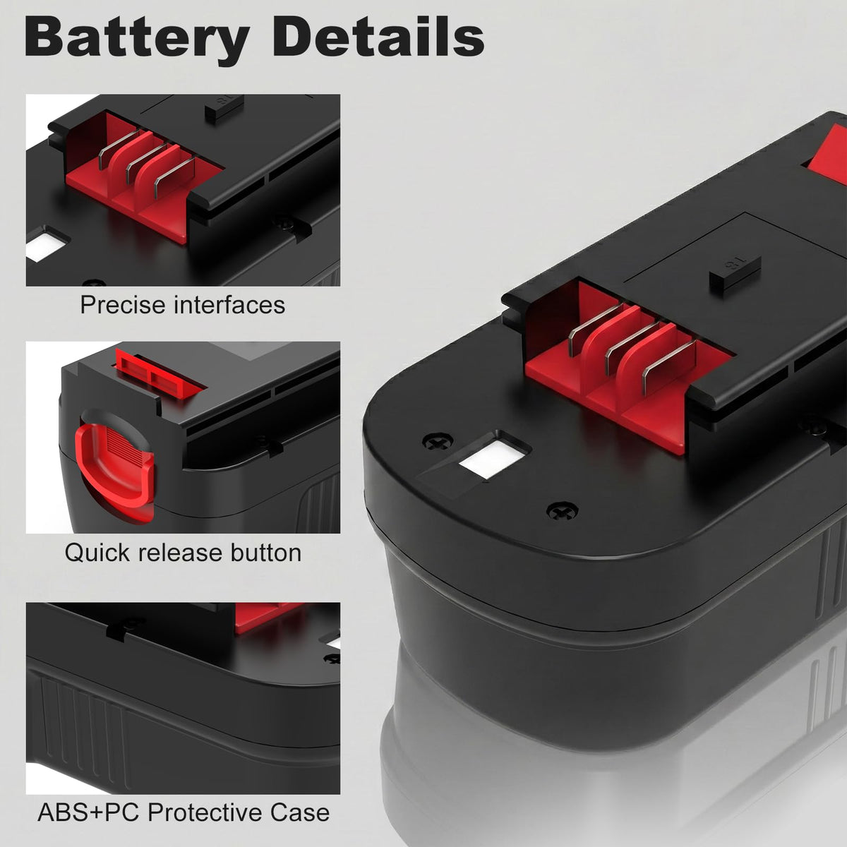2Pack 4.5Ah Ni-Mh Replacement Battery W1871