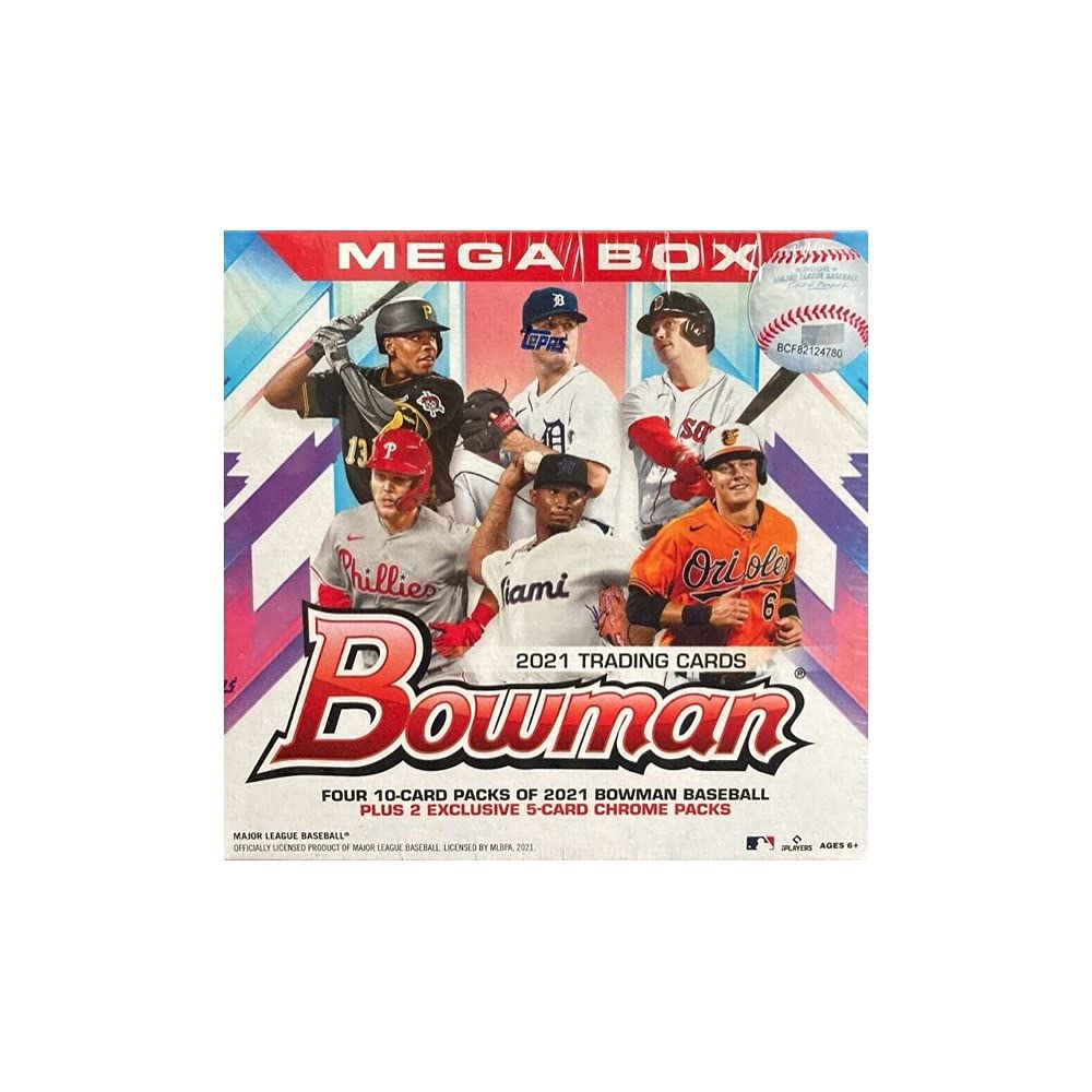 2021 Bowman Baseball Trading Card Mega Box Y639