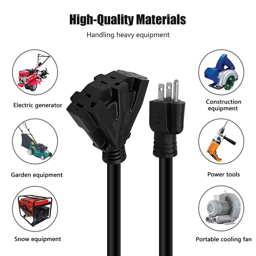 100FT 12/3 Outdoor Heavy Duty Extension Cord G43619