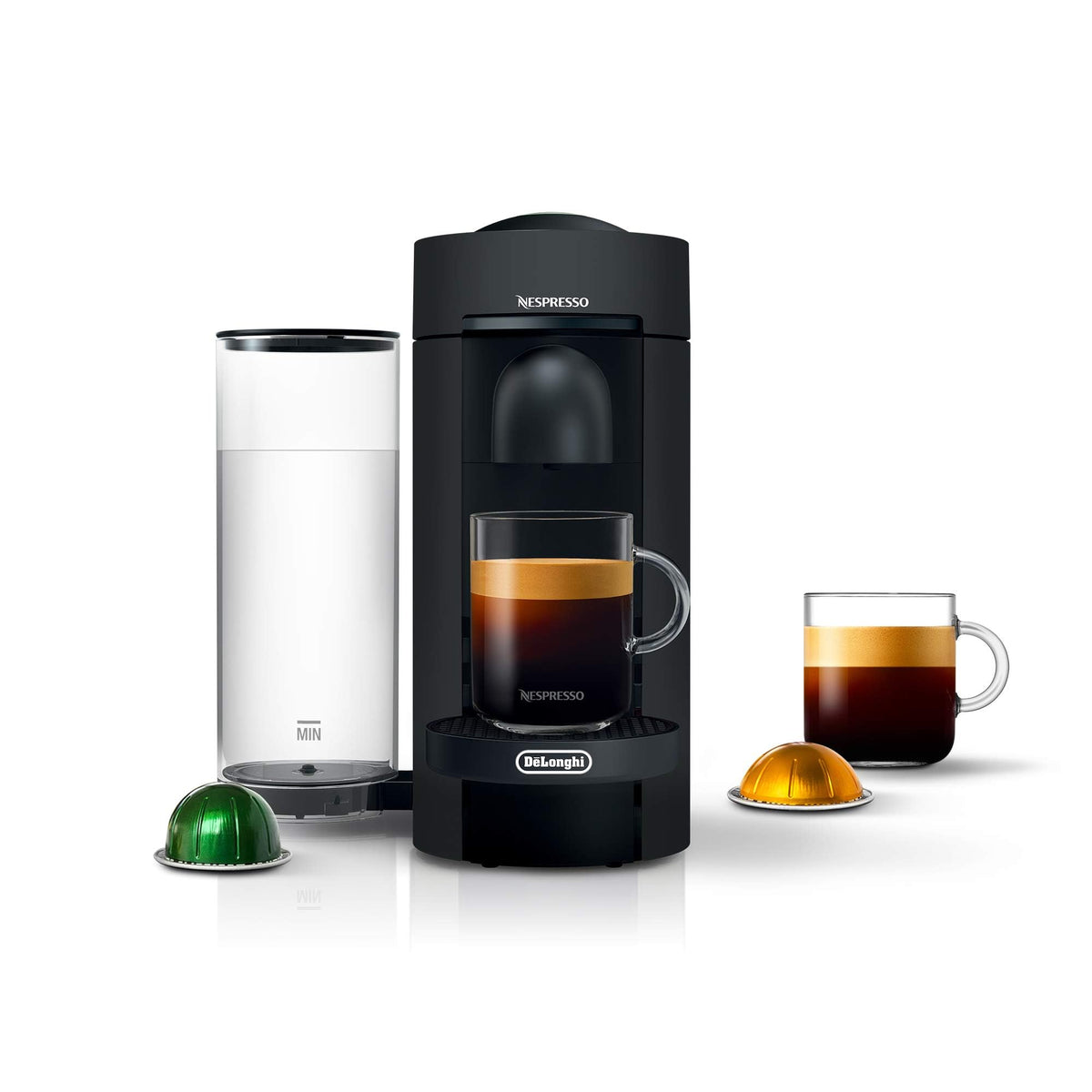 Matte Black Coffee and Espresso Maker C274