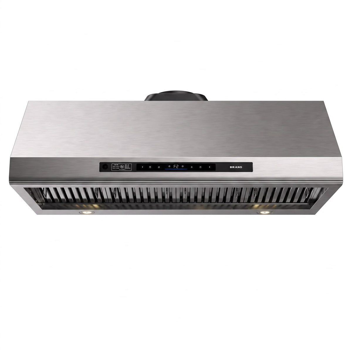 48 Inch Outdoor Range Hood with 4-Speed Fan and LED Lights Y48083