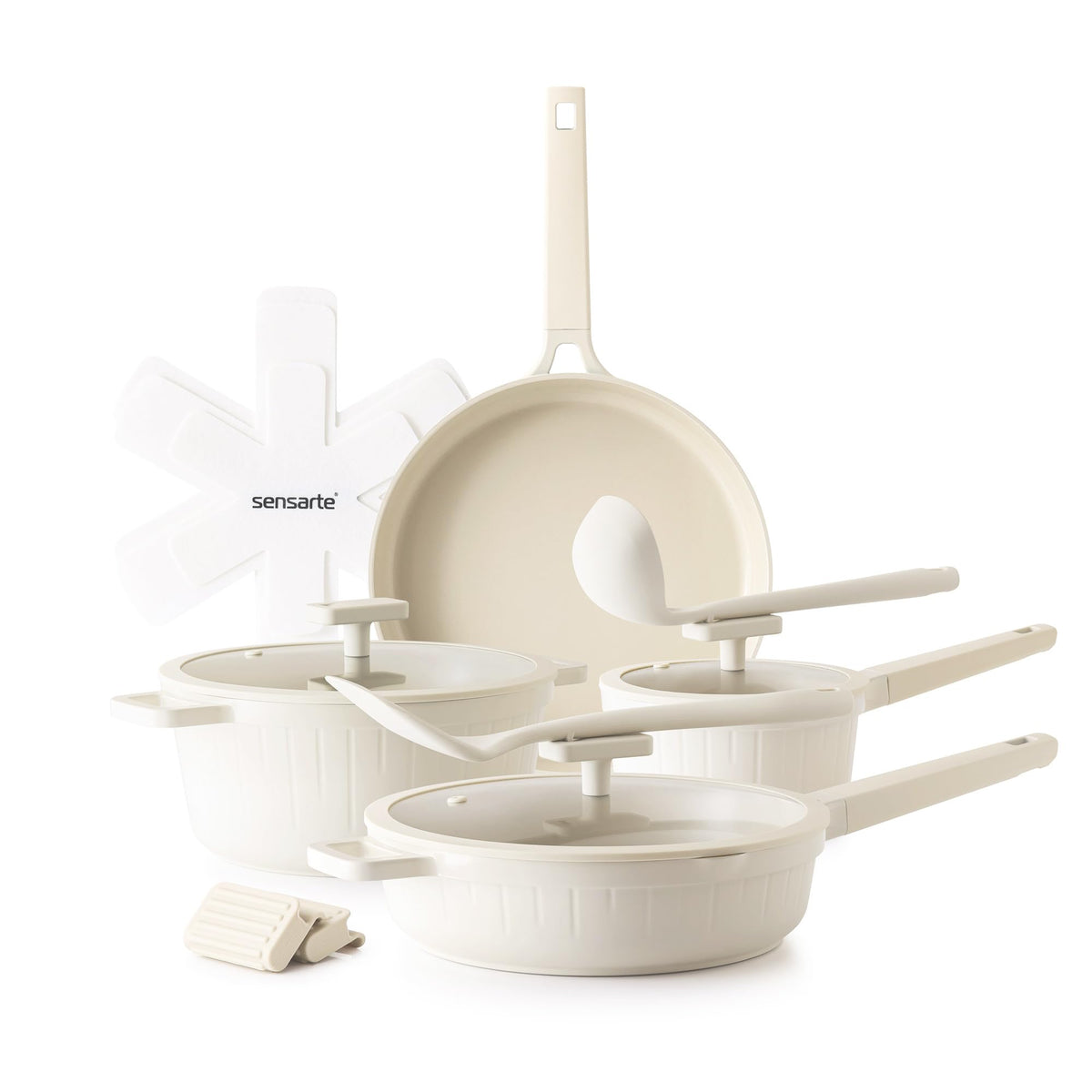 14 Pc Non Stick Ceramic Cookware Set L733486