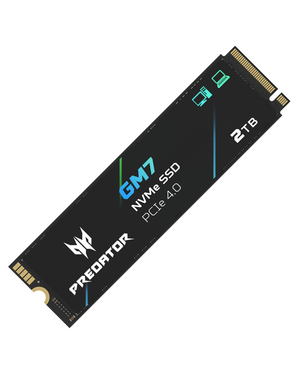 2TB M.2 2280 PCIe Gen 4 x4 NVMe Internal Solid State Drive B449