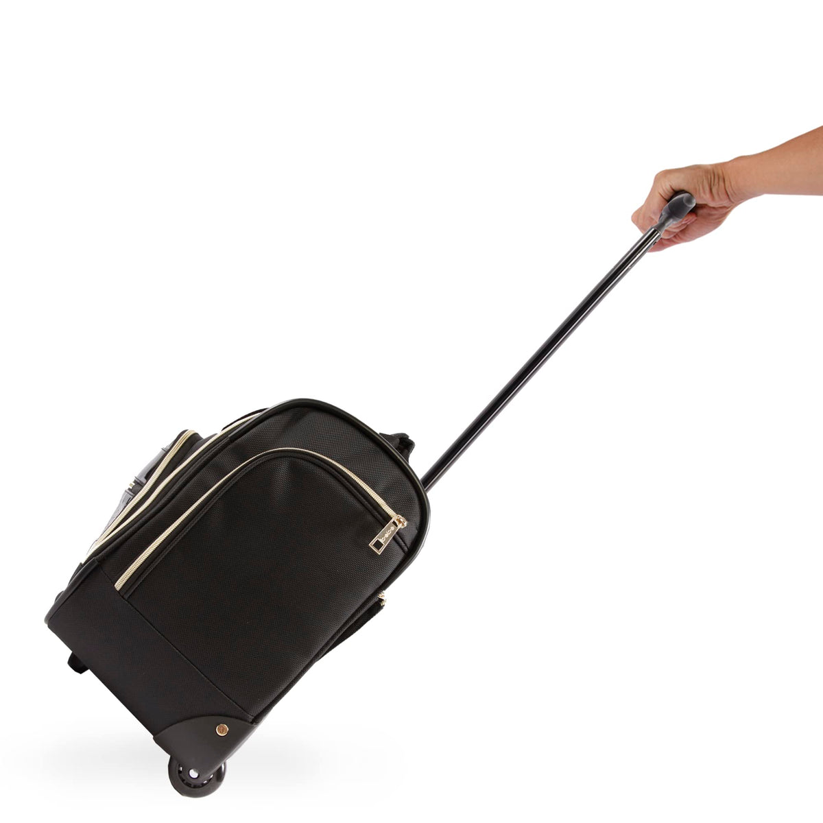 Croc Black Wheeled Under The Seat Carry On Bag K136035