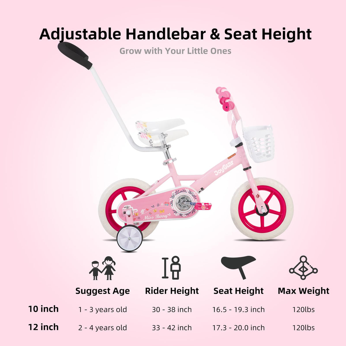 10" 12" 14" 16" Kids Bike Y730