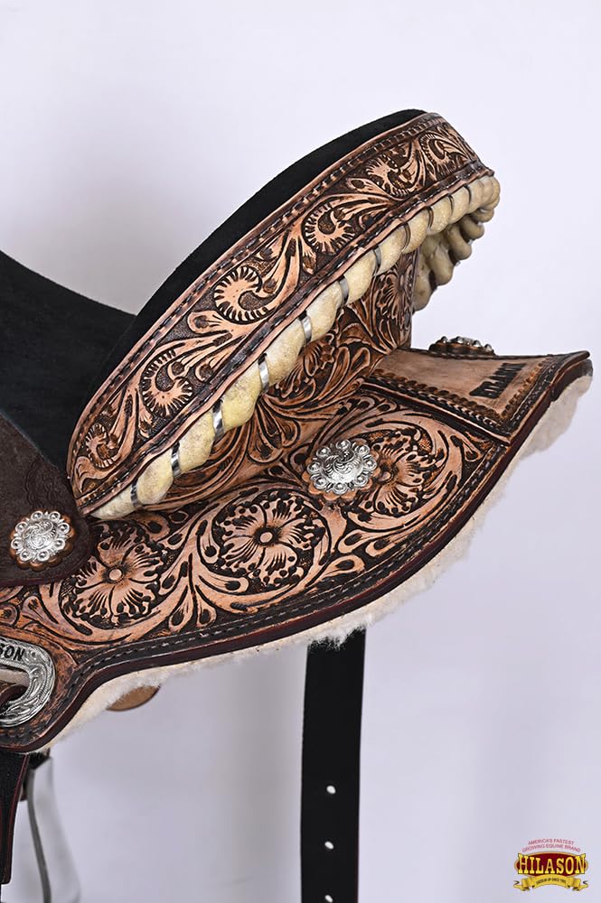 Antique Brown Western Saddle V27094