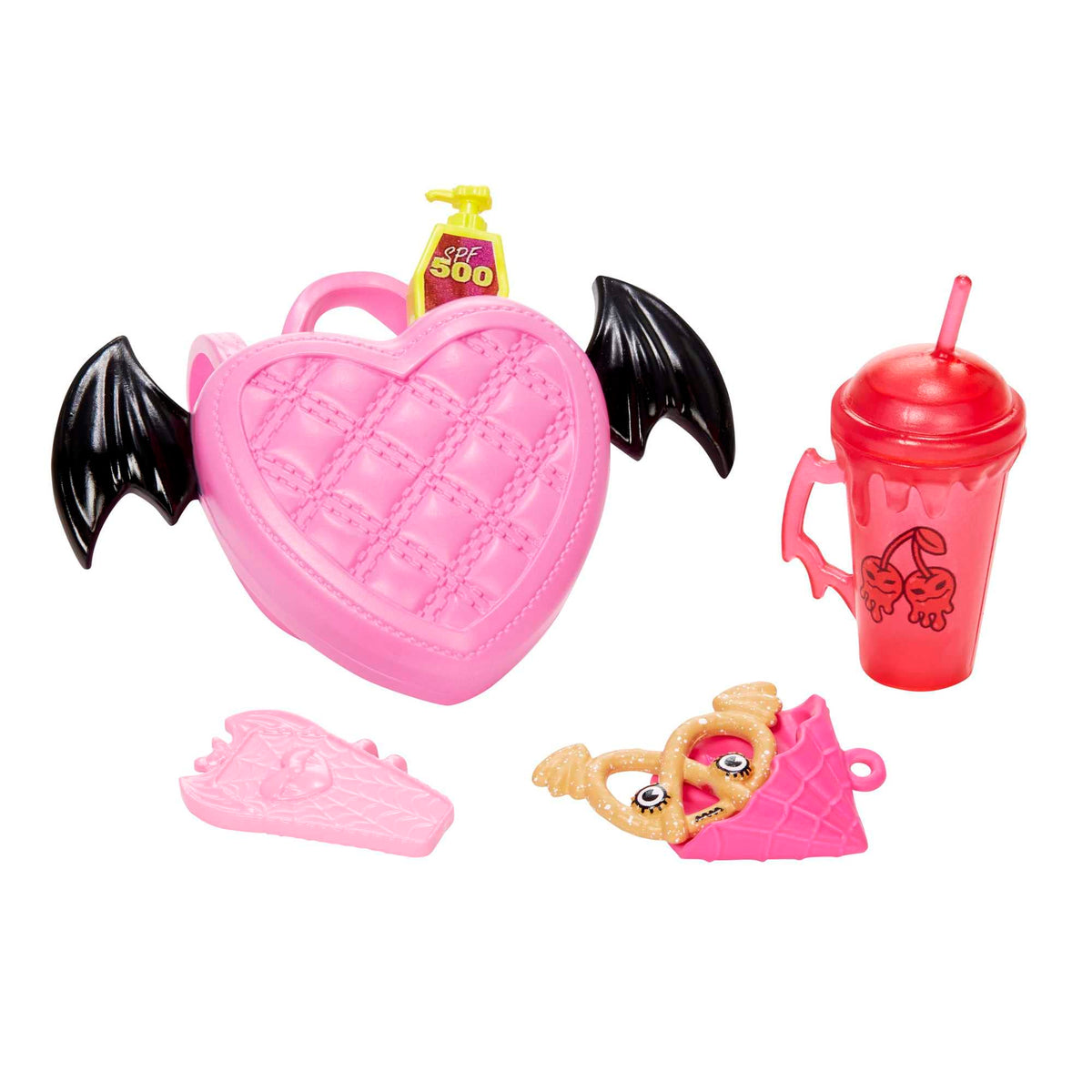 Monster High Doll with Pink & Black Hair K3865
