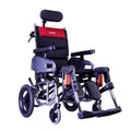 16" Reclining Transport Wheelchair with Elevating Leg Rest C425024