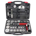 28-Piece Heavy Duty Pneumatic Brake Caliper Compression Tool Set with 23 Adapters Q2273