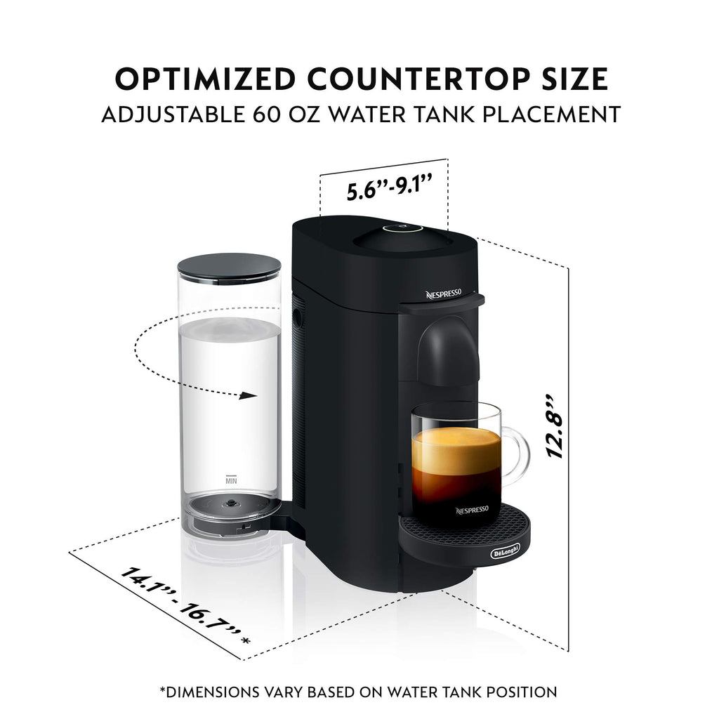 Matte Black Coffee and Espresso Maker C274
