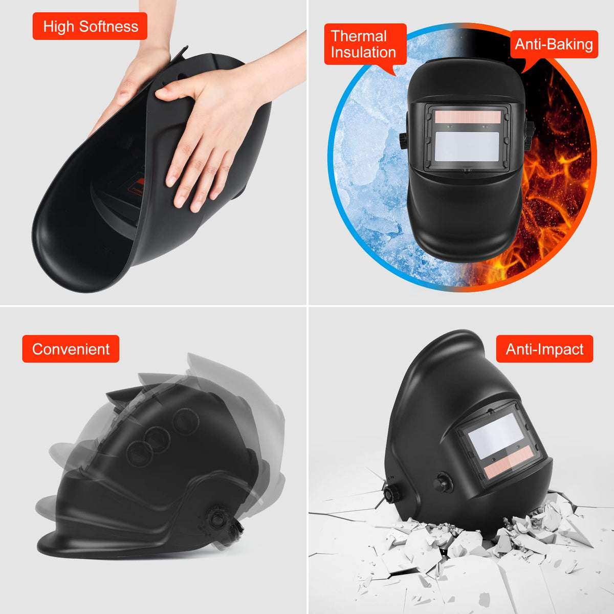 Auto Darkening Welding Helmet J581