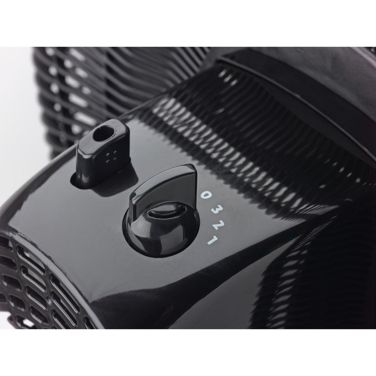 16" Oscillating Pedestal Fan with Adjustable Height and Tilt-Back Head, Black W69339