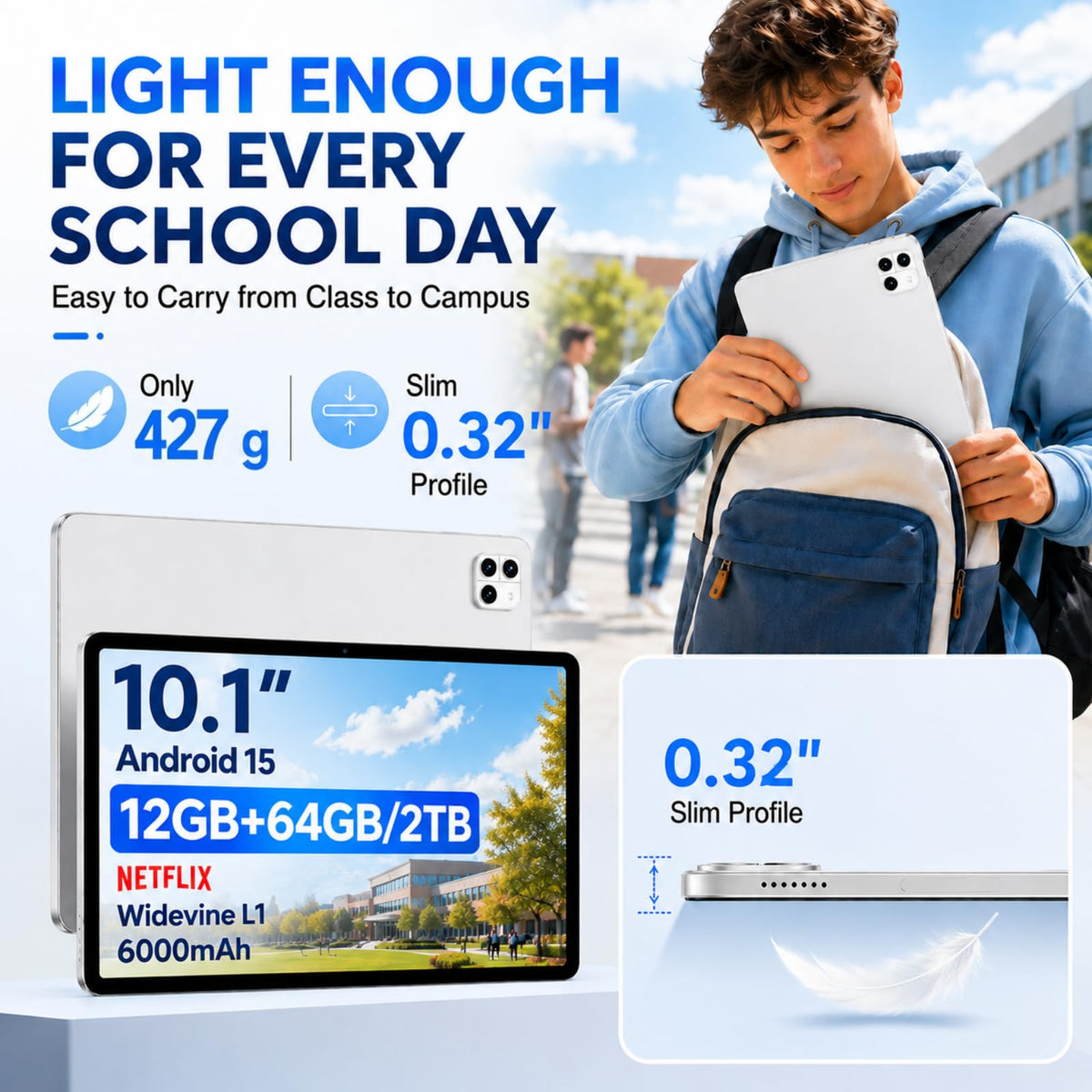 10.1 inch Android Tablet R973