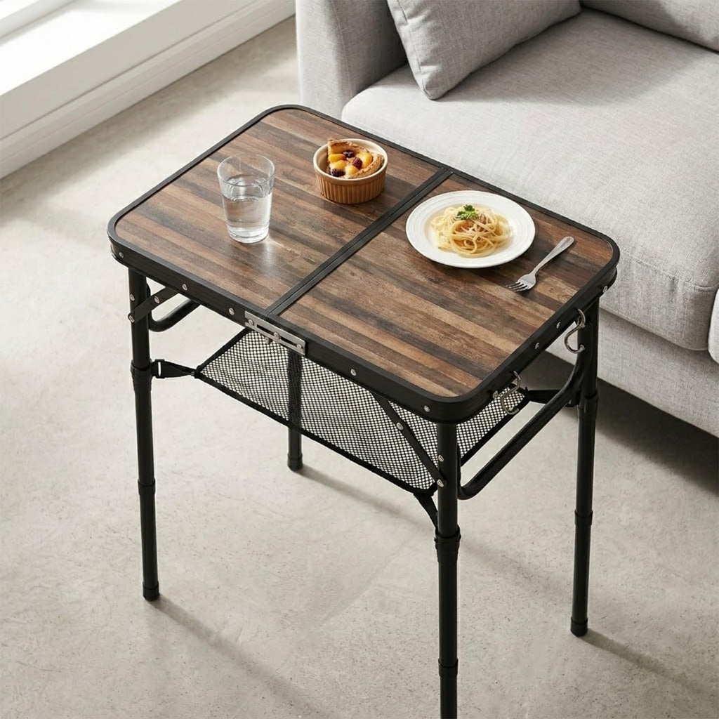 Folding Adjustable Height TV Tray Table B47969