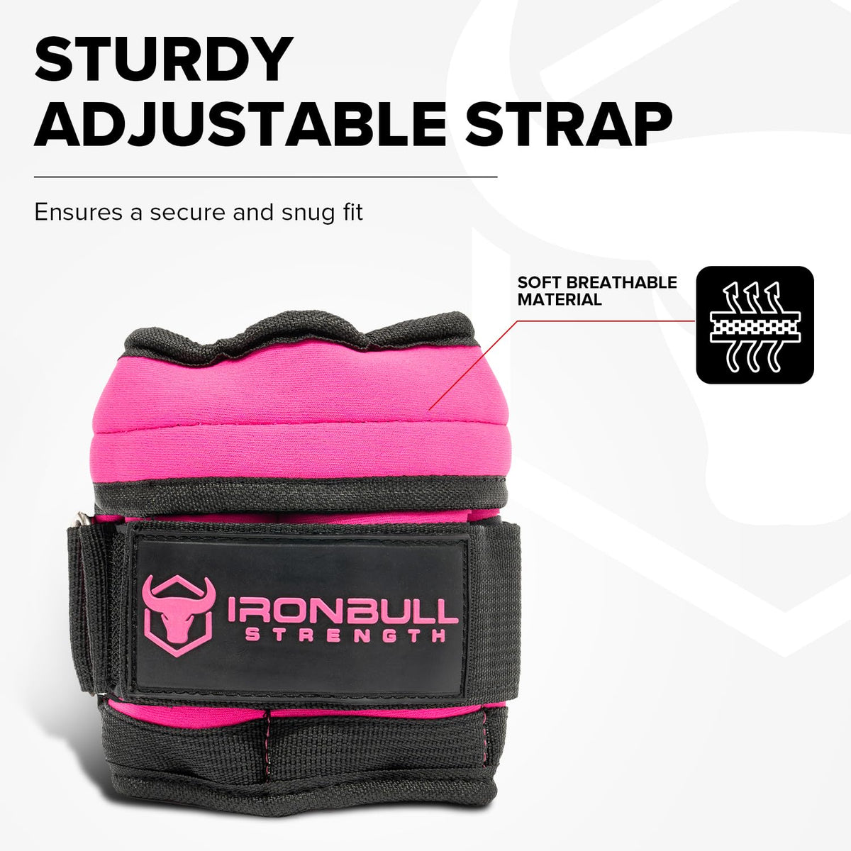 Adjustable Ankle Weights 10lbs/Pair with Straps X416541