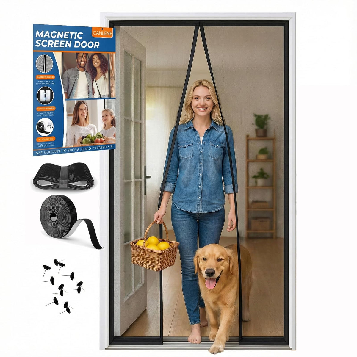 Magnetic Screen Door F4222