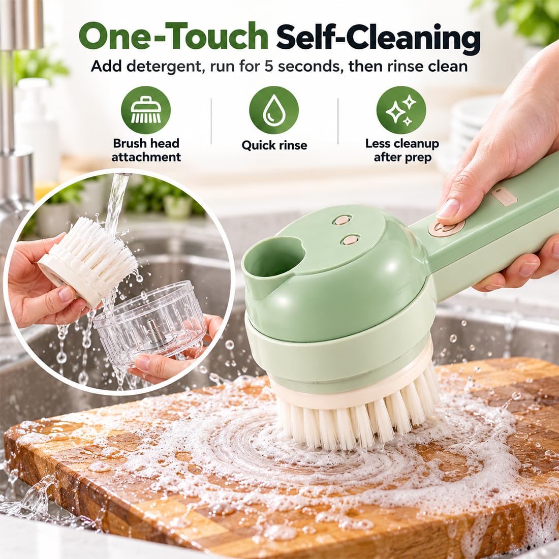 4 in 1 Wireless Electric Vegetable Chopper I616