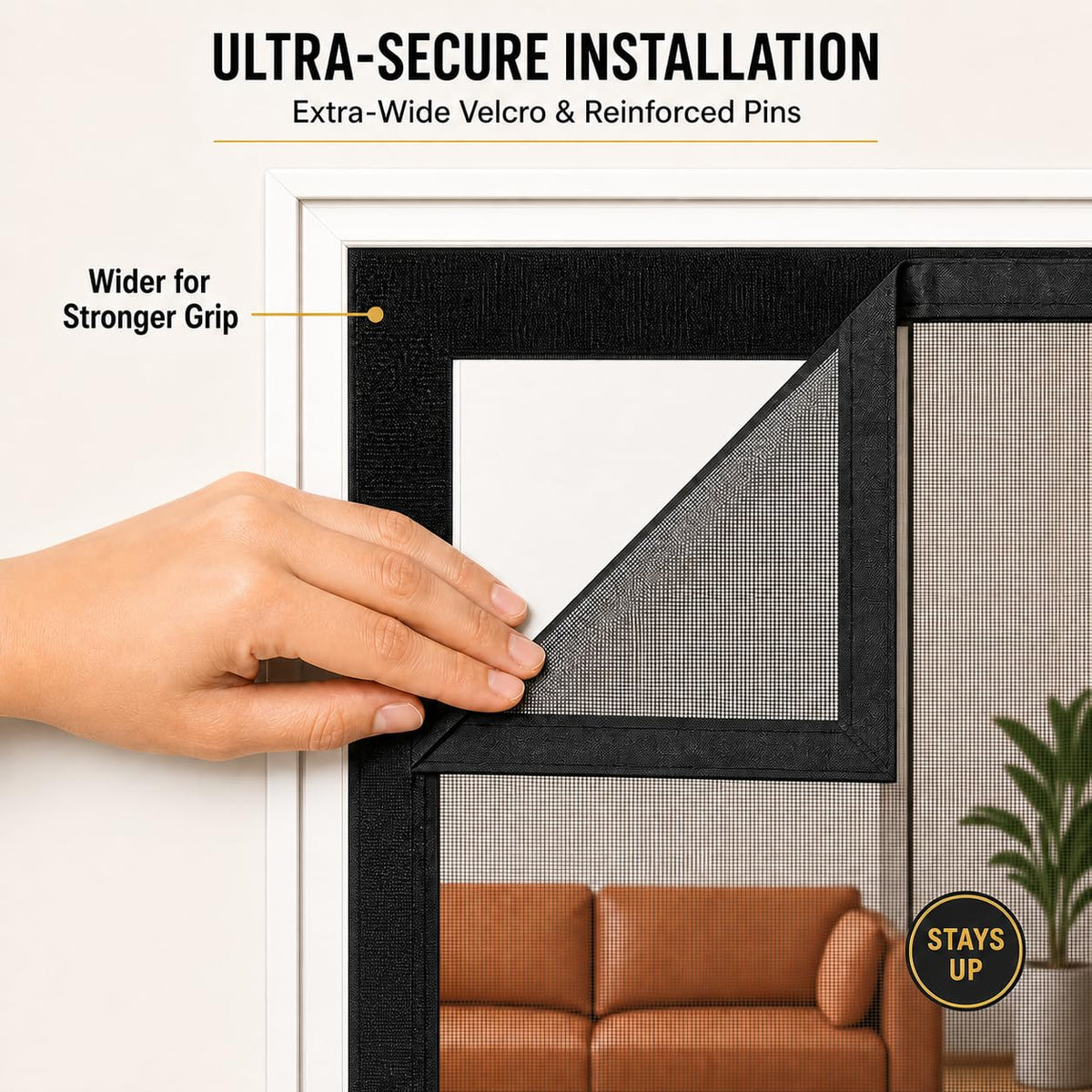 Magnetic Screen Door F4222
