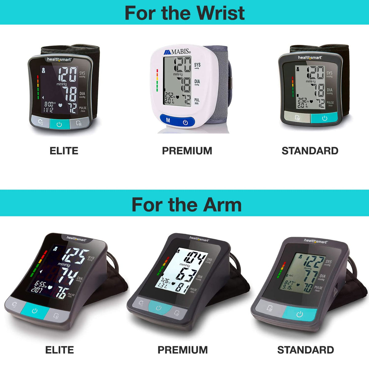 Digital Wrist Blood Pressure Monitor with Automatic Wrist Cuff L278
