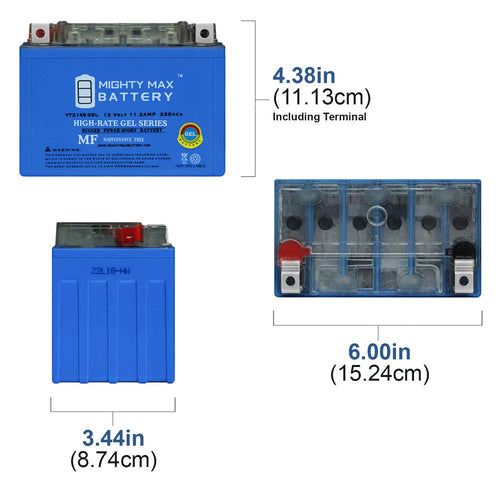 12V 11.2Ah GEL Battery P9087