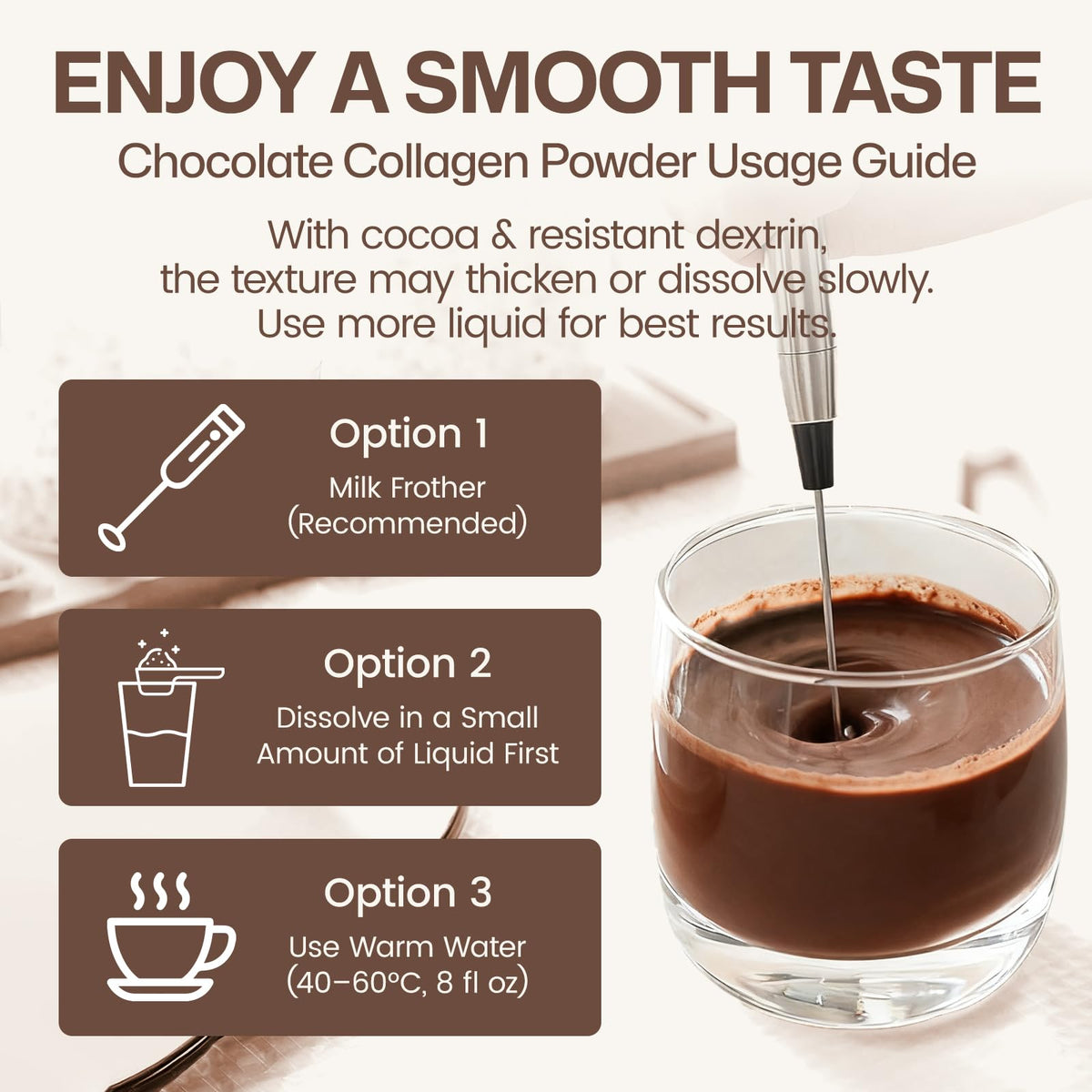 Multi Collagen Peptides Powder Chocolate Flavor 35 Servings U609575