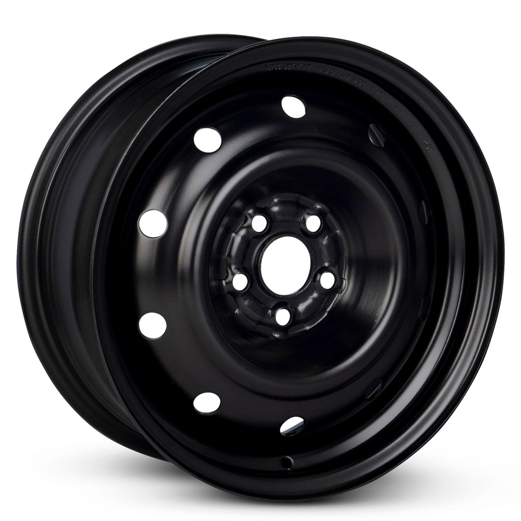 16 Inch Black Steel Rim Car Wheel L22291