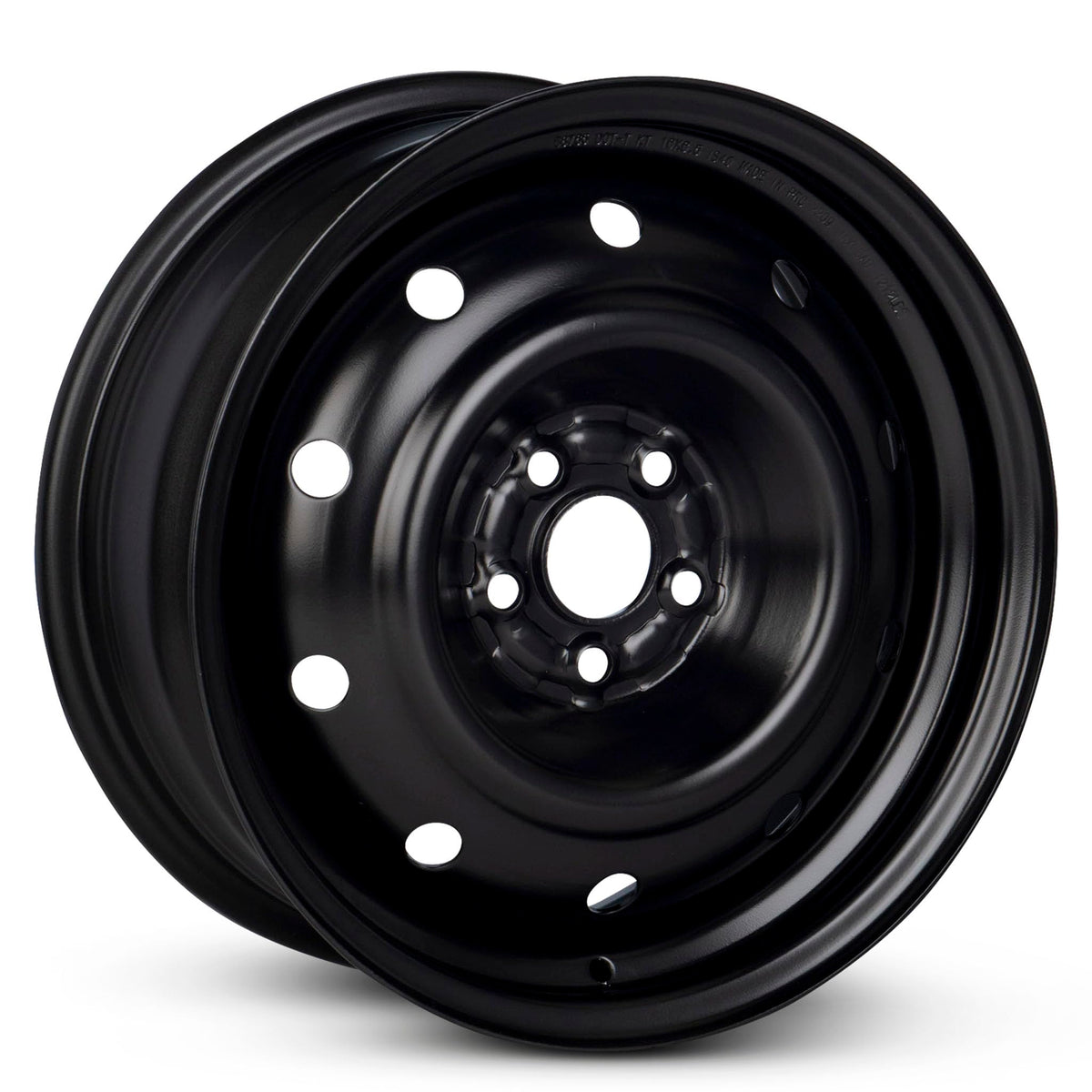 16 Inch Black Steel Rim Car Wheel L22291