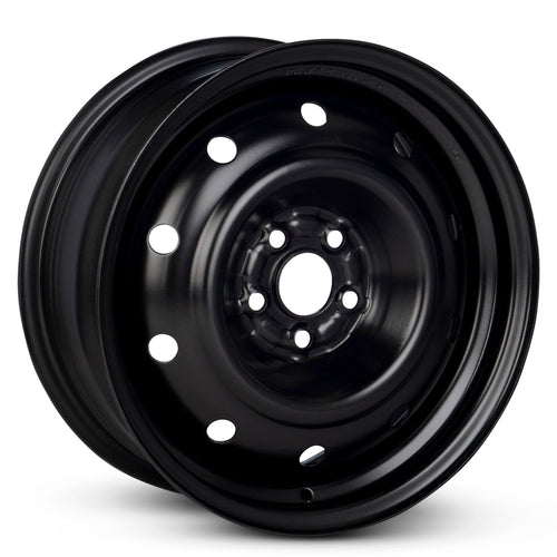16 Inch Black Steel Rim Car Wheel L22291