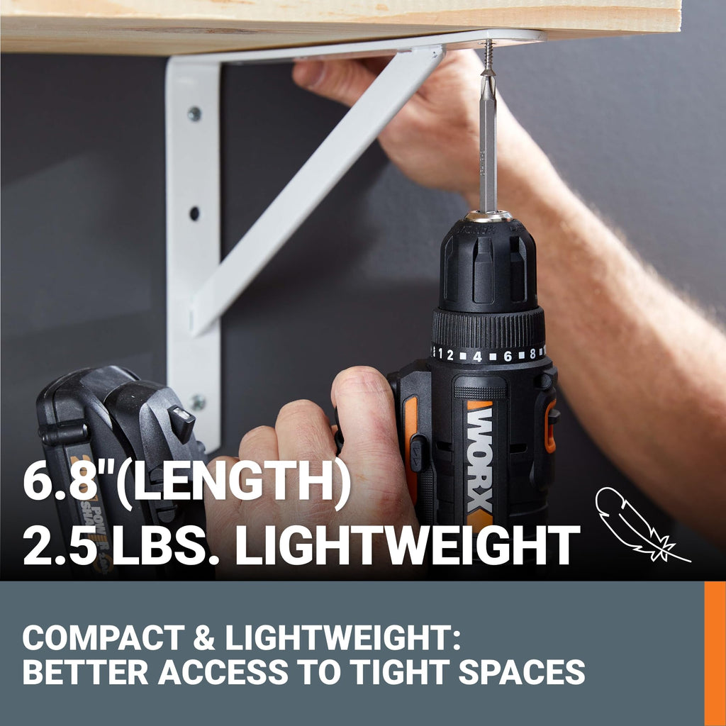 Cordless Drill Driver 20V 3/8-Inch 84-Piece Kit H844