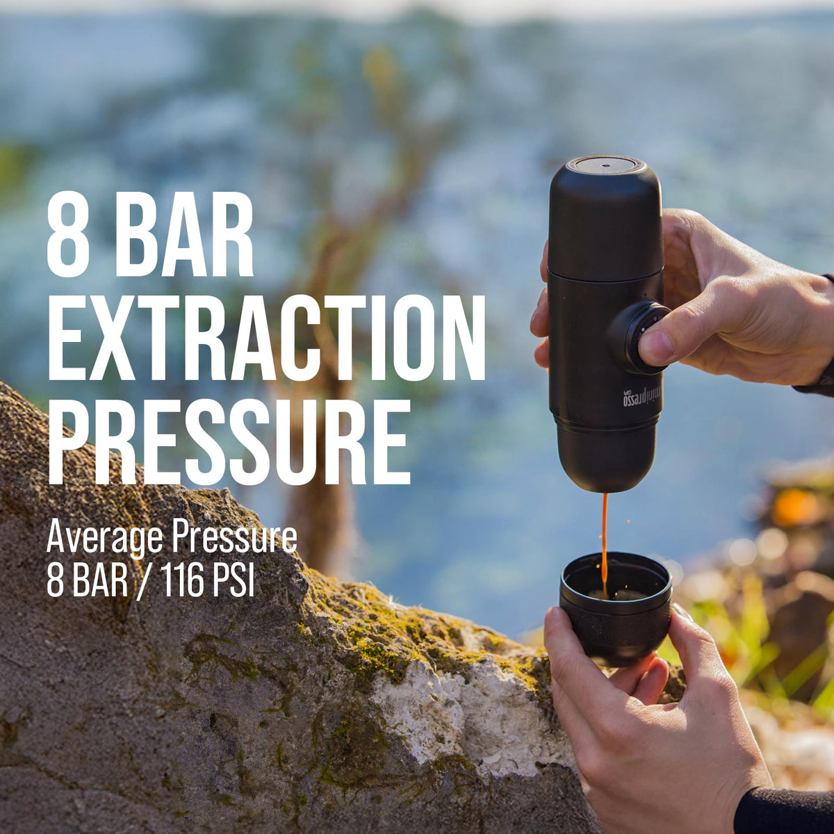 Portable Espresso Machine Hand Coffee Maker H1945