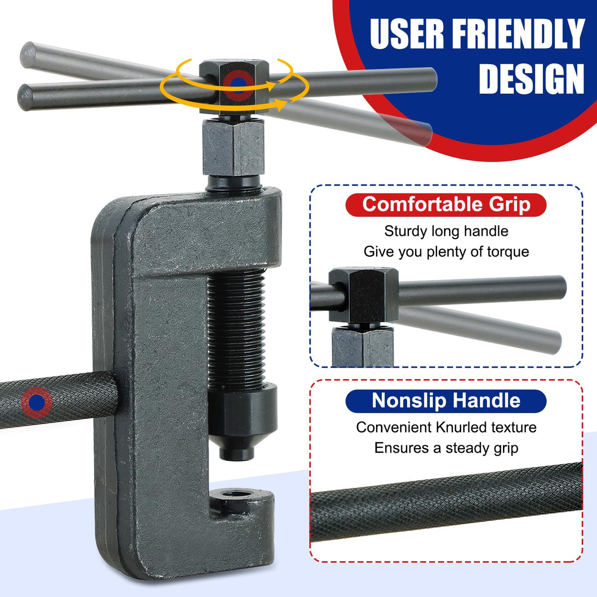 Chain Breaker Tool Kit with Carrying Case Y394