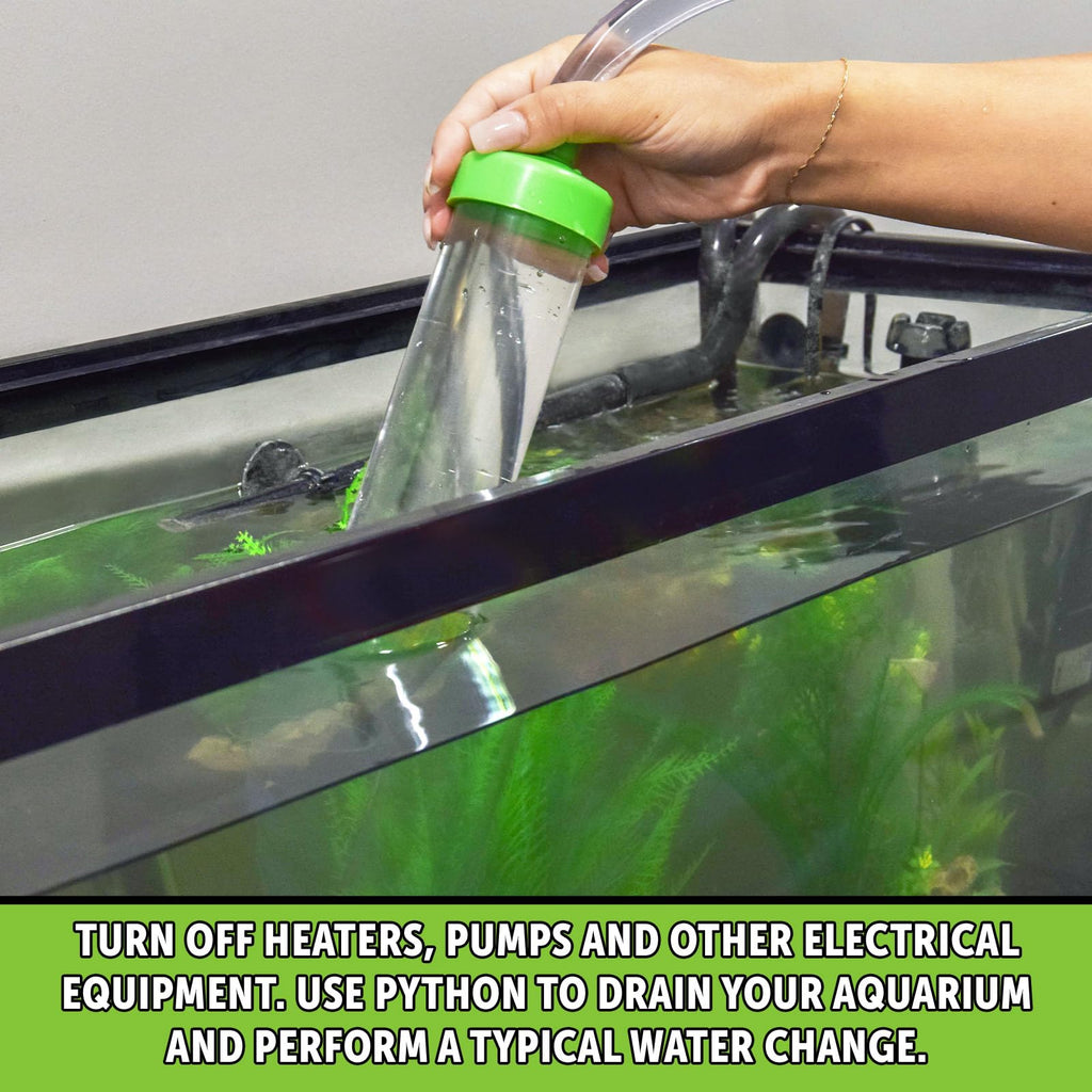 Aquarium Maintenance System, Gravel Cleaner and Water Changer, 25 Foot V572