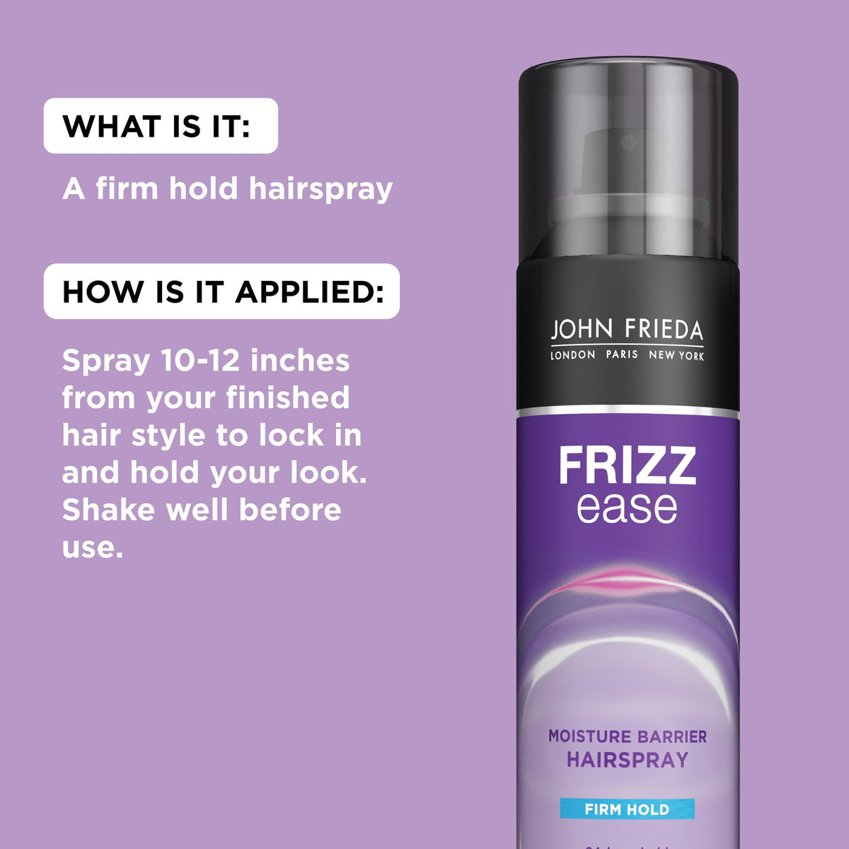 Firm Hold Hairspray 12 Oz Pack of 2 J512111