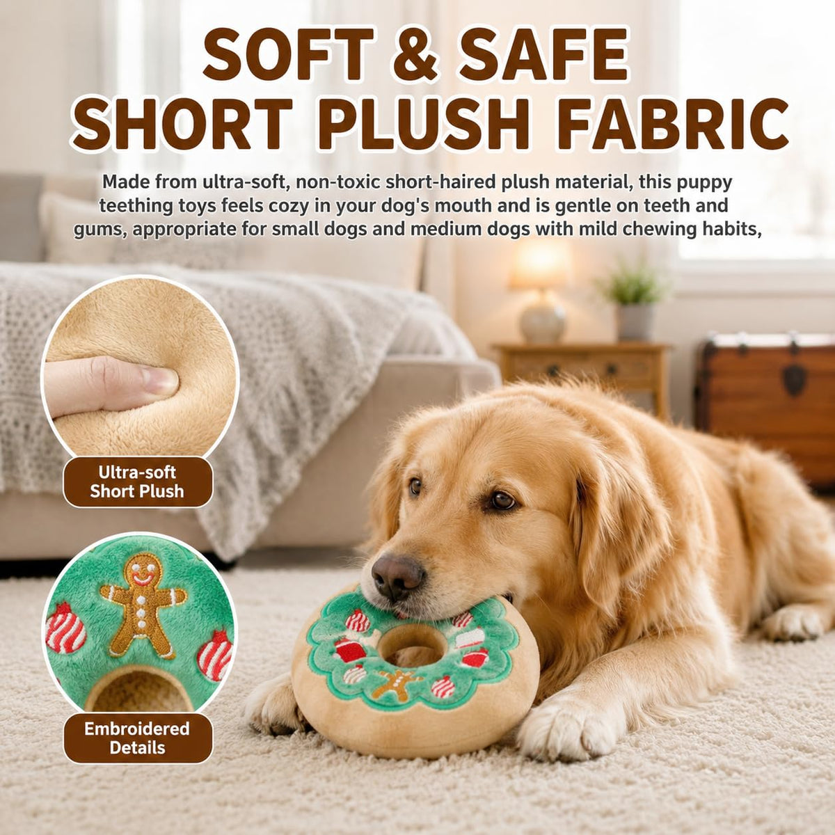 Plush Squeak Toy 1 Pack S534603