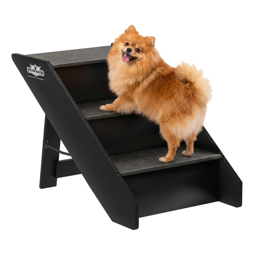 Foldable Nonslip 3-Step Pet Stairs M886