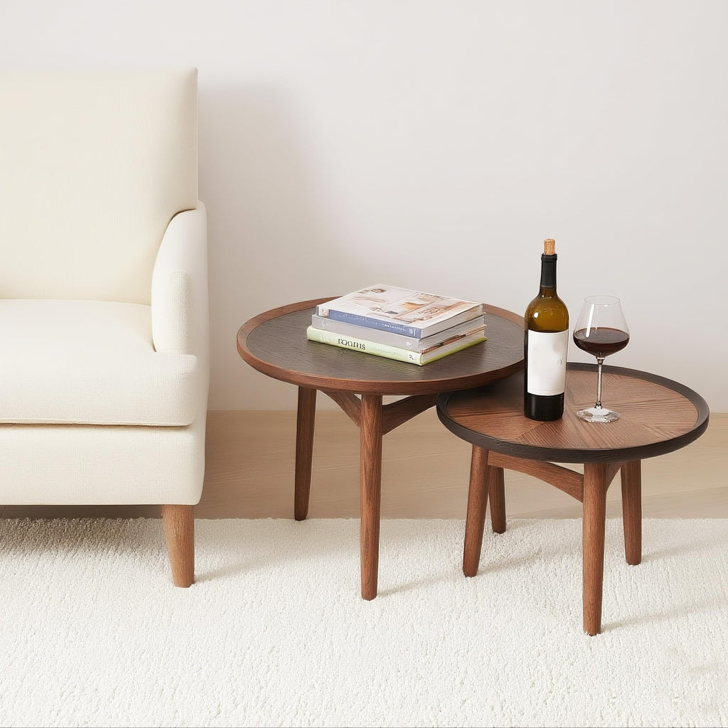 24 Round Solid Oak Coffee Table P34835