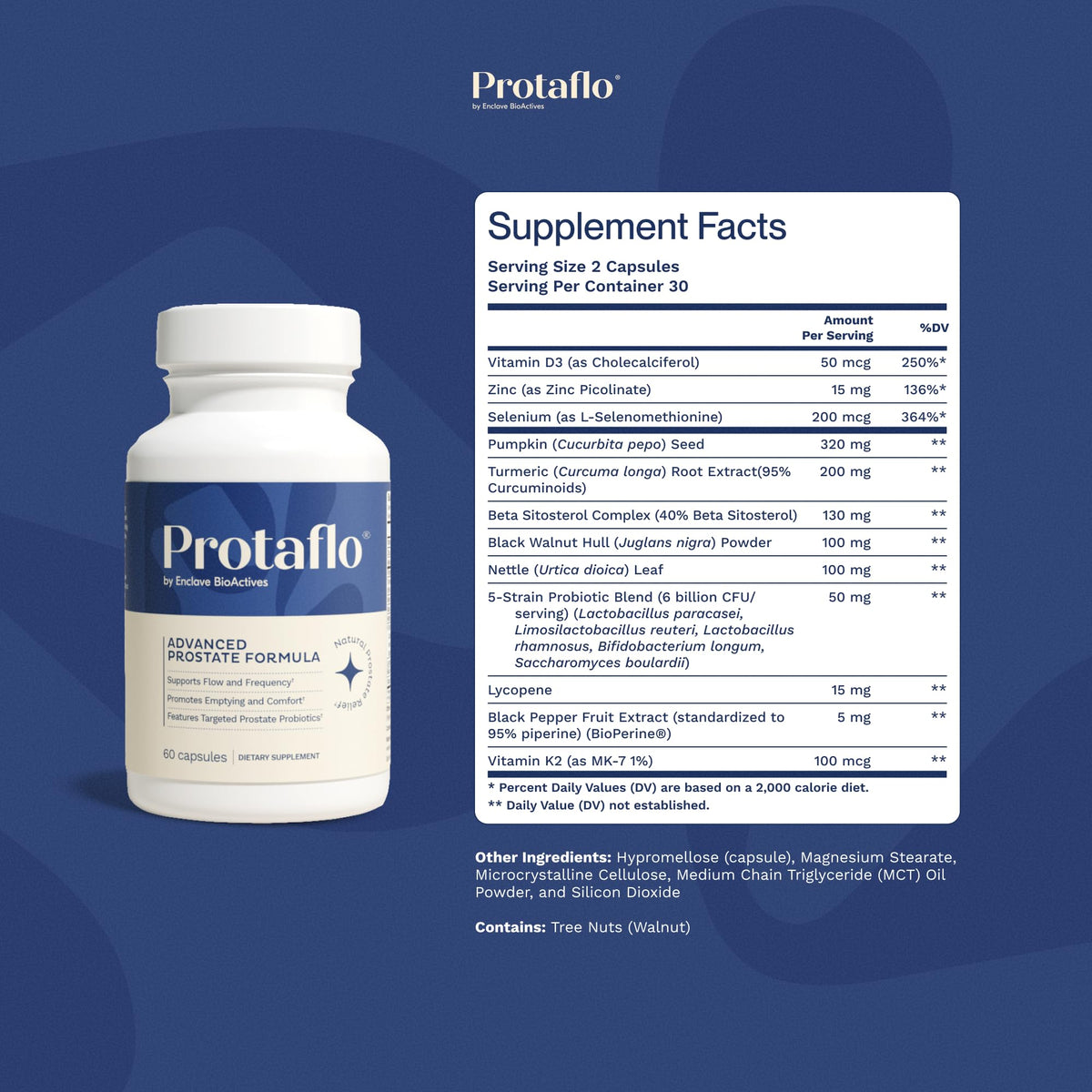 60 Capsules Prostate Support I959
